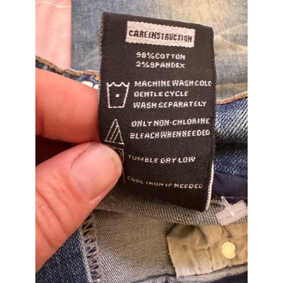 Mens Jeans Size 36/32 Streetwear Skinny Stretch Painted Eyes Colorful Graffiti - Picture 9 of 10